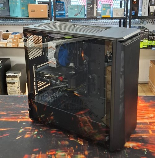 Pelikone i7-9700K, 32GB, RTX 4060, 512GB SSD, Win11 Home, käytetty keskusyksikkö