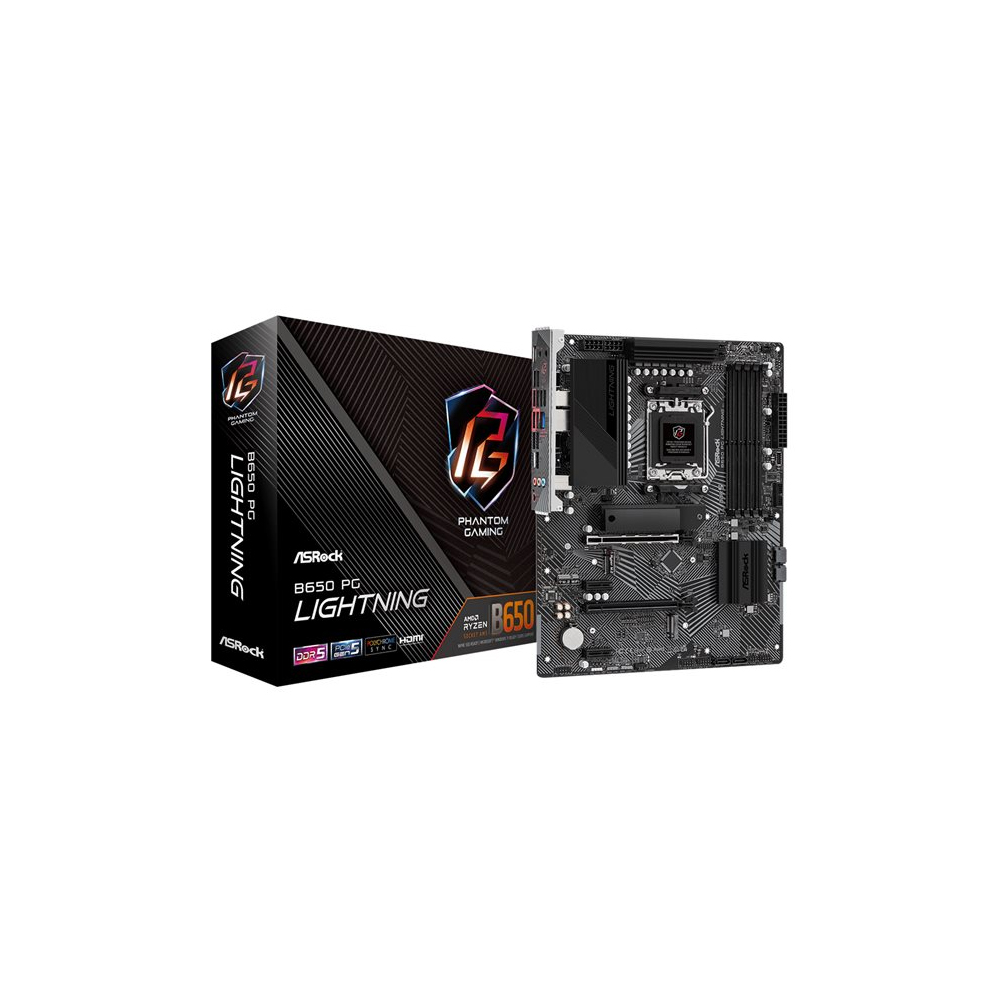 Asrock B650 PG Lightning ATX AM5 emolevy