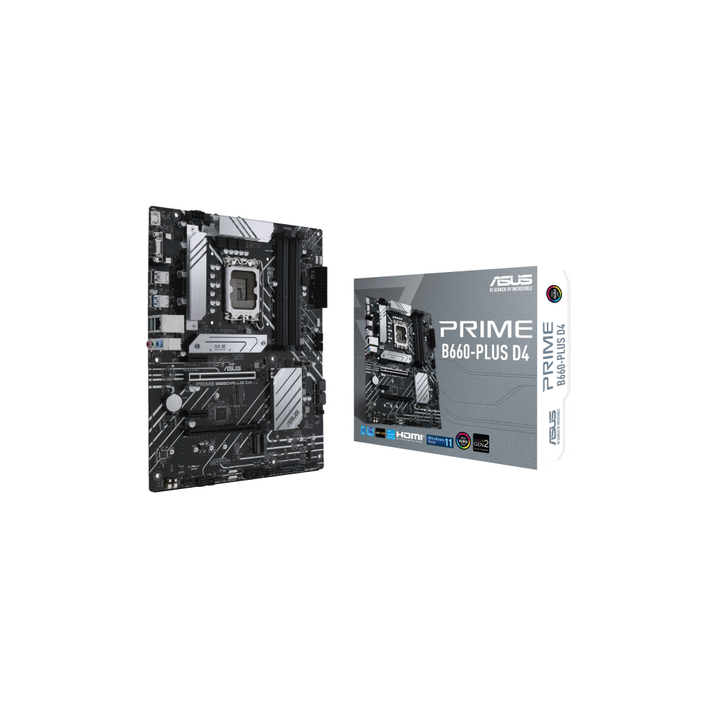 Asus Prime B660M-K PLUS D4 LGA1700 ATX -emolevy