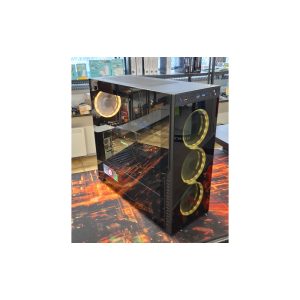 Pelikone Ryzen 5, 16GB, RX5600XT, 512GB SSD, Win11 Home, käytetty keskusyksikkö 12KK takuu